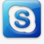 Small square Skype logo